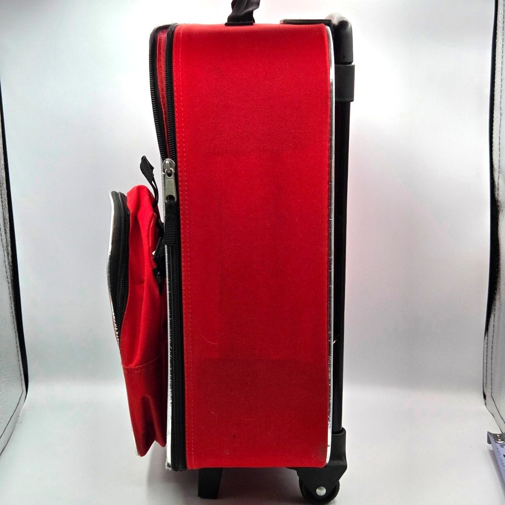 Disney Pixar CARS‎ Suitcase Rolling Luggage on Wheels  16x12 - Picture 4 of 11